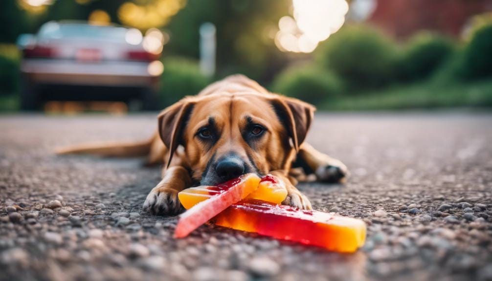 dogs and frozen treats