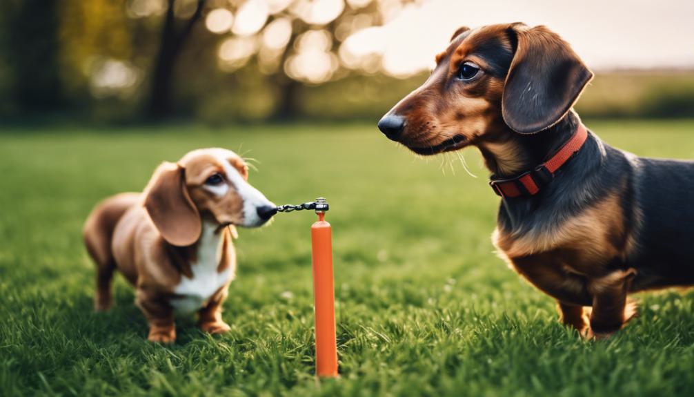 dachshund training success tips