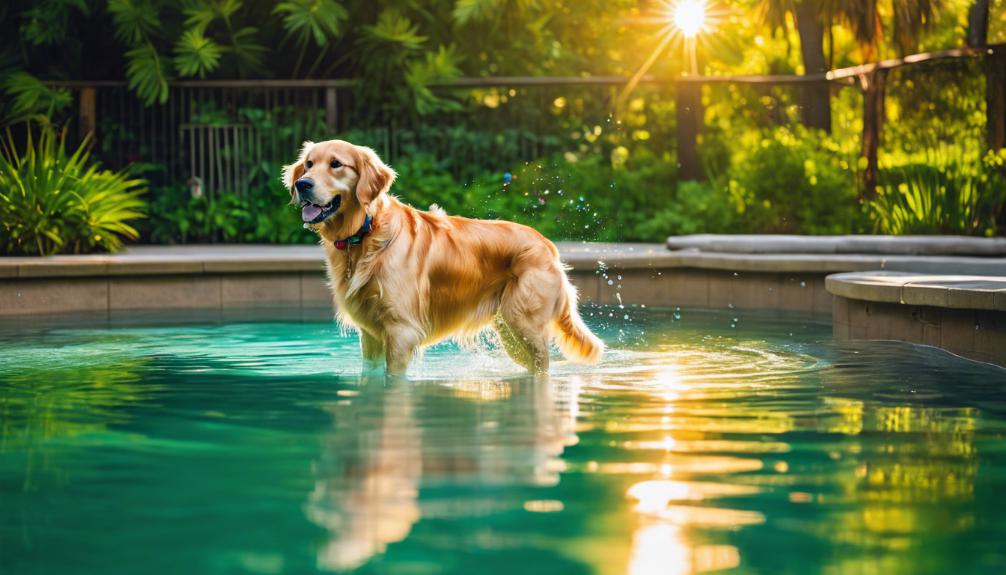 swimming training for dogs