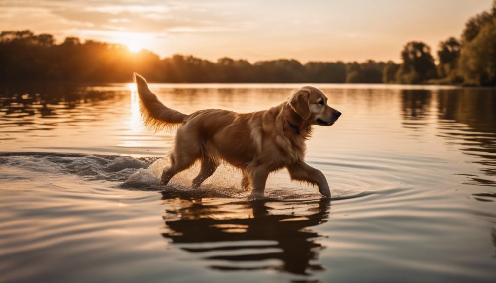 teaching dogs to swim